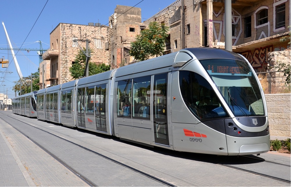 Трамваи в Иерусалиме