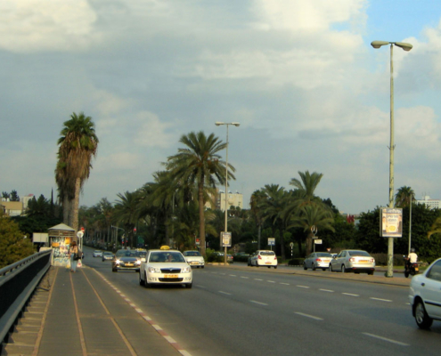 Дорога из Тель-Авива в Иерусалим