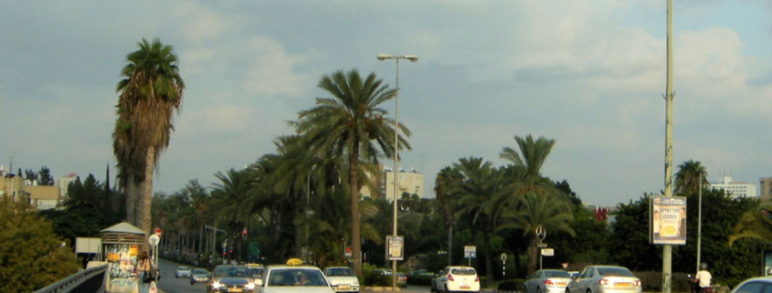 Дорога из Тель-Авива в Иерусалим