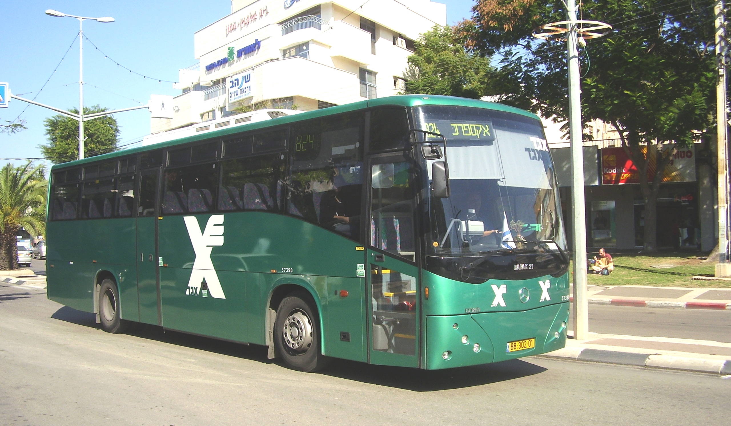Израильский автобус